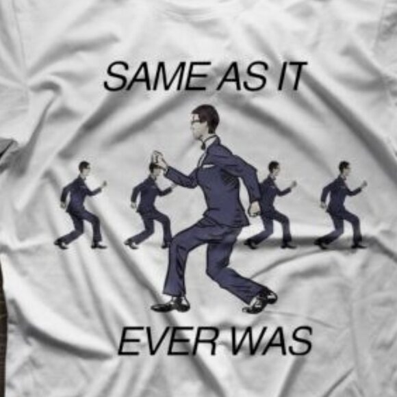 Talking Heads Same As It Ever Was David Byrne Vintage Band Graphic T-Shirt 90 - Picture 2 of 5